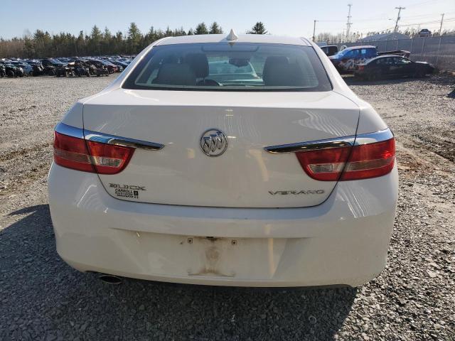 1G4PP5SK5F4157137 - 2015 BUICK VERANO WHITE photo 6