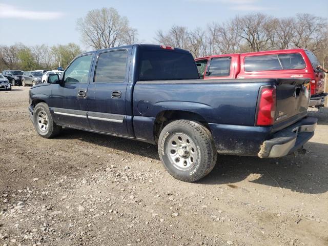 2GCEC13V771177346 - 2007 CHEVROLET SILVERADO C1500 CLASSIC CREW CAB BLUE photo 2