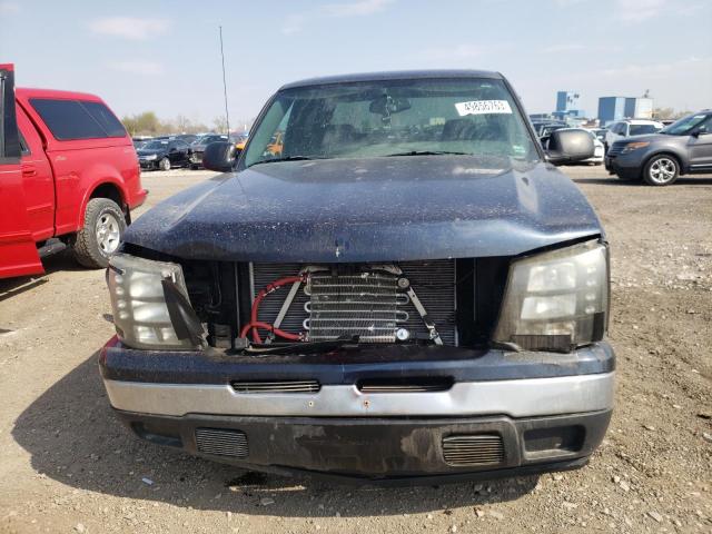 2GCEC13V771177346 - 2007 CHEVROLET SILVERADO C1500 CLASSIC CREW CAB BLUE photo 5