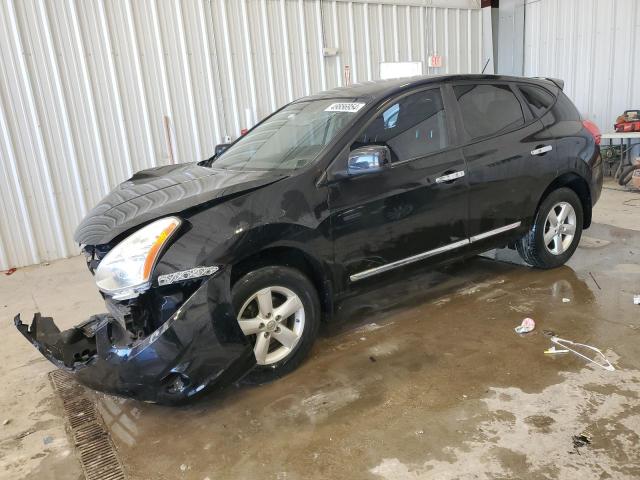 JN8AS5MV9DW666377 - 2013 NISSAN ROGUE S BLACK photo 1