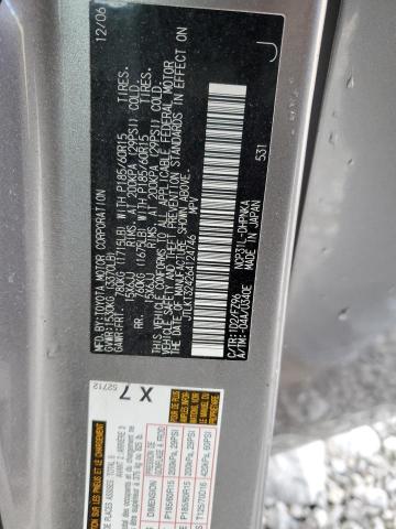 JTLKT324264124746 - 2006 TOYOTA SCION XB SILVER photo 14