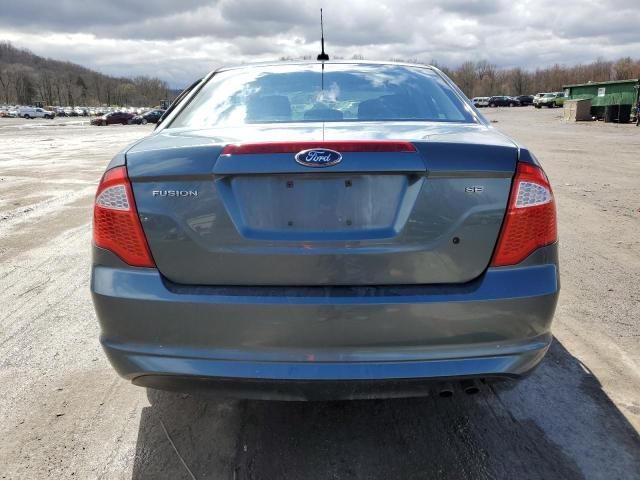 3FAHP0HA7CR285205 - 2012 FORD FUSION SE BLUE photo 6