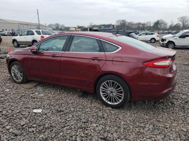 3FA6P0HR8DR355227 - 2013 FORD FUSION SE MAROON photo 2