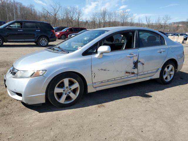 2HGFA1F60BH535791 - 2011 HONDA CIVIC LX-S SILVER photo 1