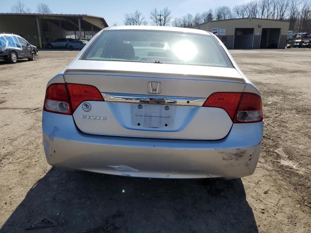 2HGFA1F60BH535791 - 2011 HONDA CIVIC LX-S SILVER photo 6