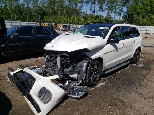 4JGDF7DE4JB132792 - 2018 MERCEDES-BENZ GLS 550 4MATIC WHITE photo 2