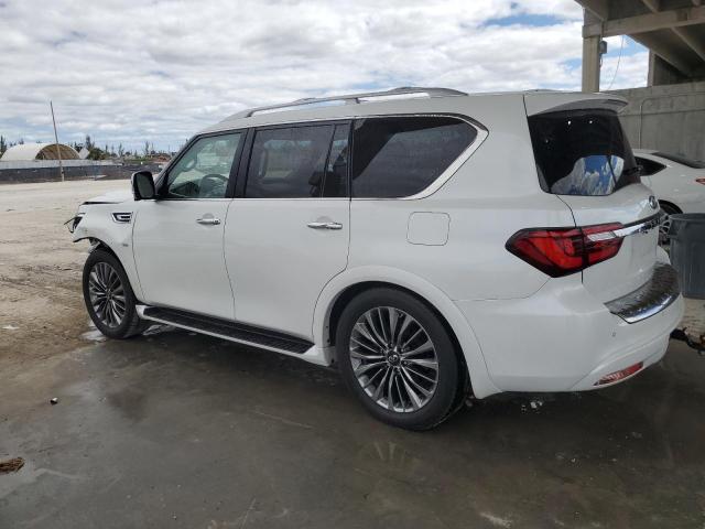 JN8AZ2NF1K9688483 - 2019 INFINITI QX80 LUXE WHITE photo 2