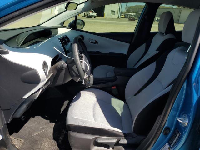 JTDKAMFU9N3174467 - 2022 TOYOTA PRIUS NIGHT SHADE 蓝色 照片 7