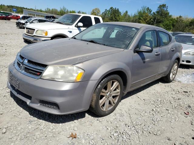 1C3CDZAB6DN662927 - 2013 DODGE AVENGER SE GRAY photo 1