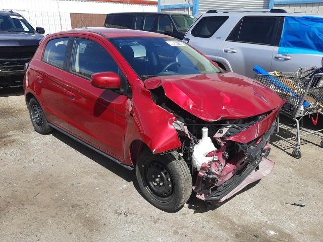 ML32AUHJ0RH007879 - 2024 MITSUBISHI MIRAGE ES RED photo 4