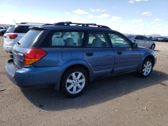 4S4BP61C567304467 - 2006 SUBARU LEGACY OUTBACK 2.5I BLUE photo 3