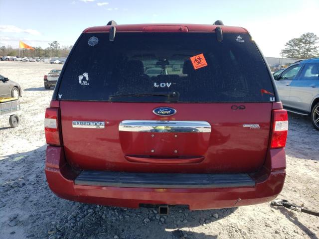 1FMFU15518LA08879 - 2008 FORD EXPEDITION XLT RED photo 6
