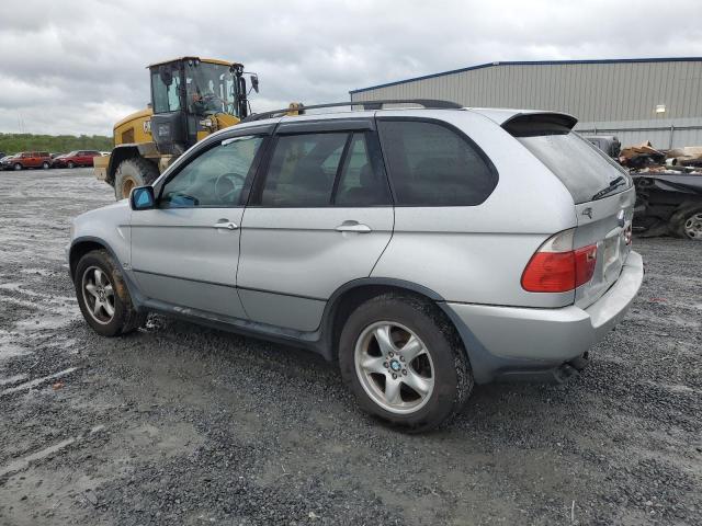 WBAFA53531LH78014 - 2001 BMW X5 3.0I SILVER photo 2