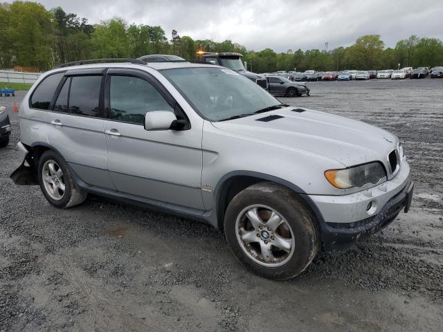 WBAFA53531LH78014 - 2001 BMW X5 3.0I SILVER photo 4