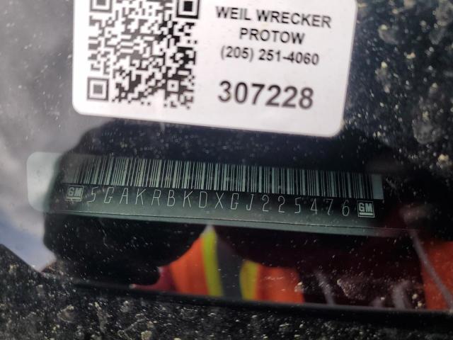 5GAKRBKDXGJ225476 - 2016 BUICK ENCLAVE WHITE photo 13