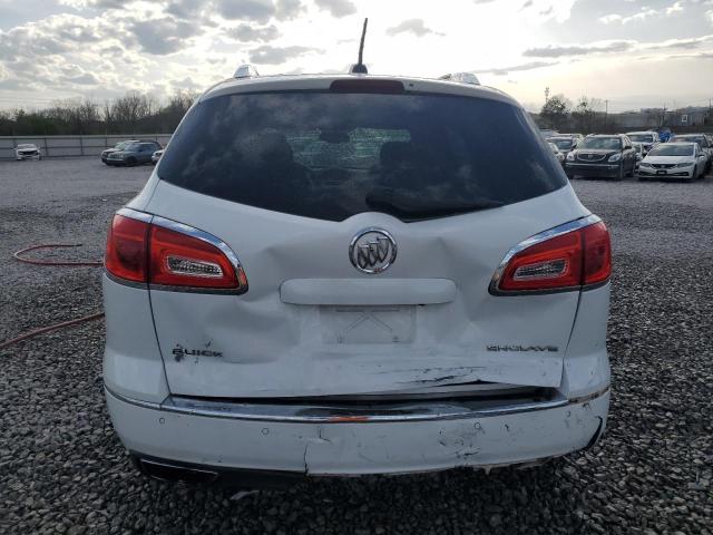 5GAKRBKDXGJ225476 - 2016 BUICK ENCLAVE WHITE photo 6