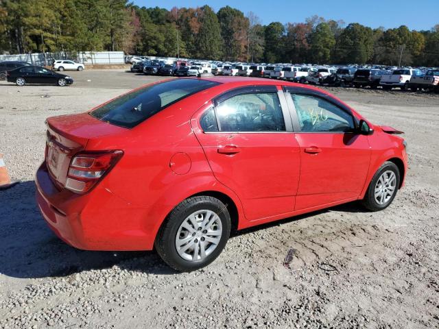 1G1JB5SH6H4145488 - 2017 CHEVROLET SONIC LS Qırmızı foto 3