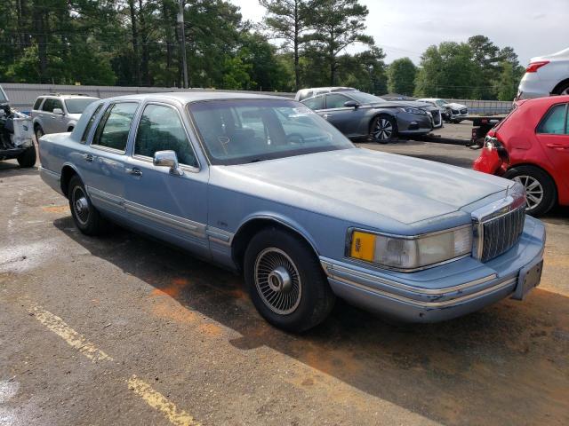 1LNCM81W0MY766610 - 1991 LINCOLN TOWN CAR EXECUTIVE BLUE photo 4