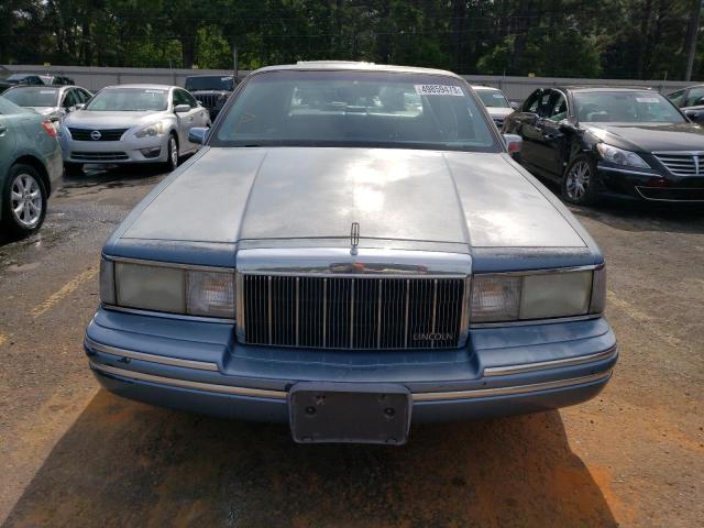 1LNCM81W0MY766610 - 1991 LINCOLN TOWN CAR EXECUTIVE BLUE photo 5