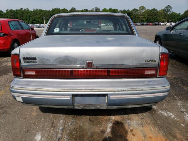 1LNCM81W0MY766610 - 1991 LINCOLN TOWN CAR EXECUTIVE BLUE photo 6