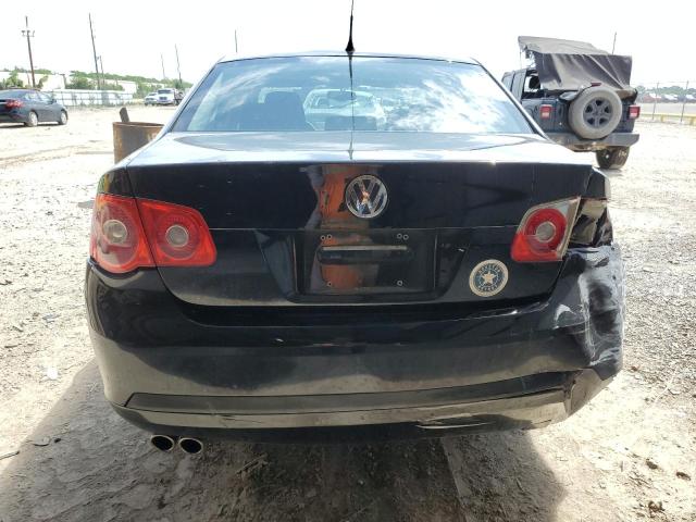 3VWGF71K87M145278 - 2007 VOLKSWAGEN JETTA BLACK photo 6