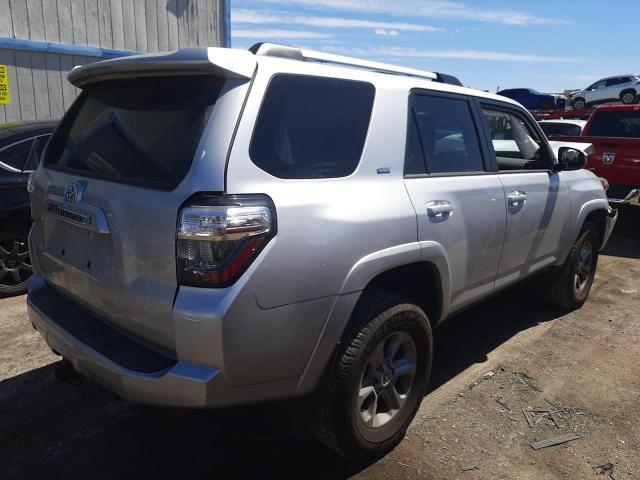 JTEMU5JR3P6190363 - 2023 TOYOTA 4RUNNER SE SILVER photo 3