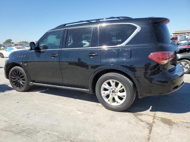 JN8AZ2NE6G9124665 - 2016 INFINITI QX80 BLACK photo 2