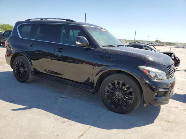 JN8AZ2NE6G9124665 - 2016 INFINITI QX80 BLACK photo 4