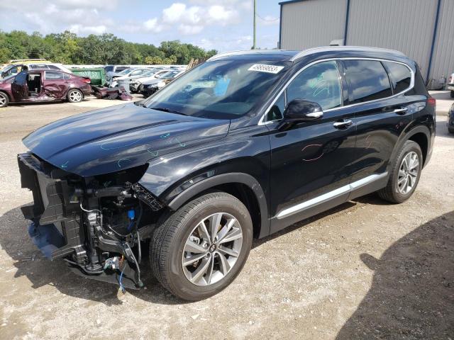 5NMS33AD8LH274473 - 2020 HYUNDAI SANTA FE SEL BLACK photo 1