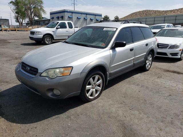 4S4BP61C376331724 - 2007 SUBARU LEGACY OUTBACK 2.5I SILVER photo 1