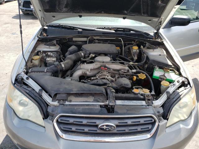 4S4BP61C376331724 - 2007 SUBARU LEGACY OUTBACK 2.5I SILVER photo 11