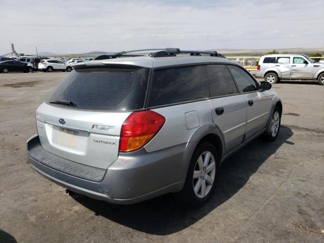 4S4BP61C376331724 - 2007 SUBARU LEGACY OUTBACK 2.5I SILVER photo 3