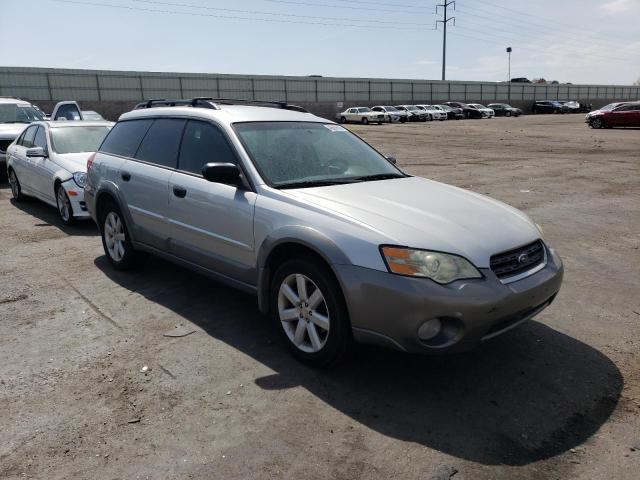 4S4BP61C376331724 - 2007 SUBARU LEGACY OUTBACK 2.5I SILVER photo 4