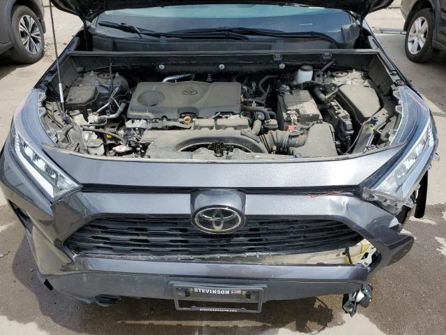 2T3A1RFV5MC160516 - 2021 TOYOTA RAV4 XLE PREMIUM CHARCOAL photo 12