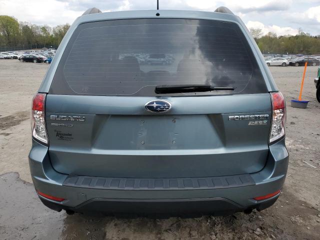 JF2SH6BCXAH770741 - 2010 SUBARU FORESTER XS Mavi foto 6