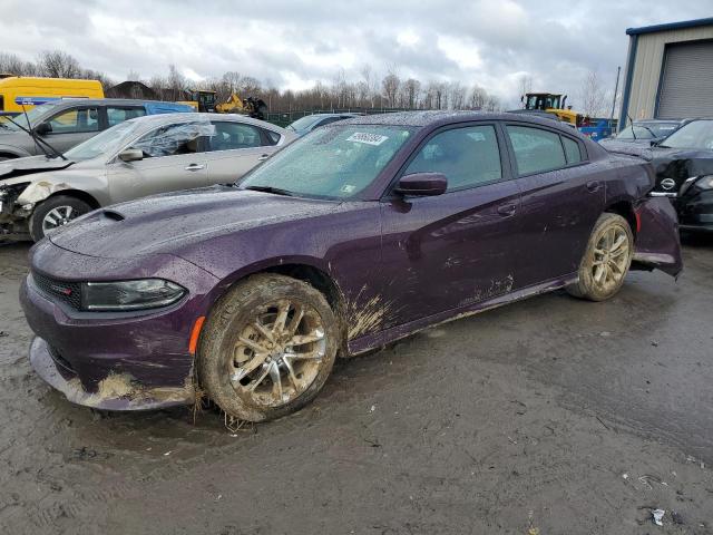 2C3CDXMG0NH104836 - 2022 DODGE CHARGER GT PURPLE photo 1