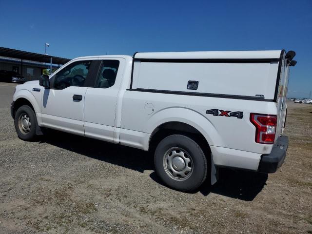 1FTEX1EB3KKC53676 - 2019 FORD F150 SUPER CAB WHITE photo 2