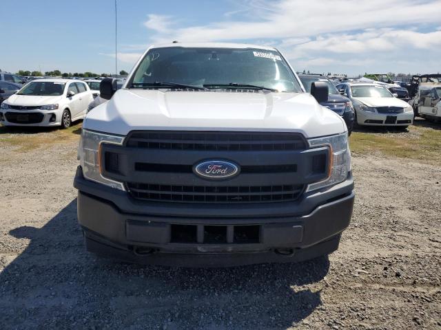 1FTEX1EB3KKC53676 - 2019 FORD F150 SUPER CAB WHITE photo 5