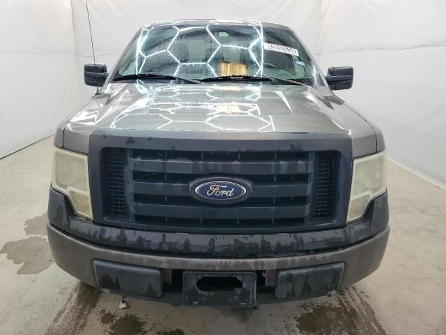 1FTFX1CF5BFB99638 - 2011 FORD F150 SUPER CAB GRAY photo 5