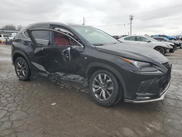 JTJYARBZXJ2098702 - 2018 LEXUS NX 300 BASE შავი ფოტო 4