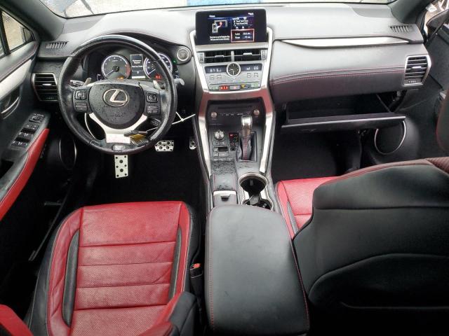 JTJYARBZXJ2098702 - 2018 LEXUS NX 300 BASE შავი ფოტო 8