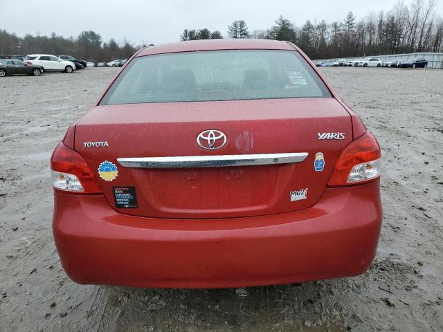 JTDBT923981235398 - 2008 TOYOTA YARIS RED photo 6