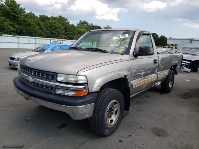 1GCGC24U32Z121229 - 2002 CHEVROLET SILVERADO C2500 SILVER photo 2