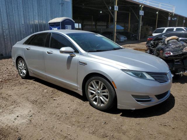 3LN6L2GK1ER807554 - 2014 LINCOLN MKZ GRAY photo 4