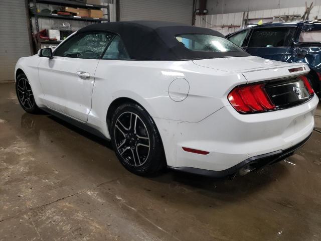 1FATP8UHXN5104096 - 2022 FORD MUSTANG WHITE photo 2