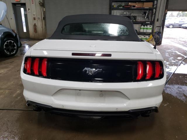 1FATP8UHXN5104096 - 2022 FORD MUSTANG WHITE photo 6