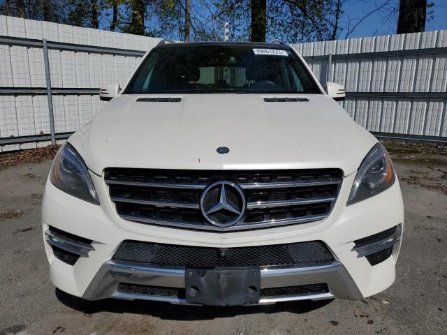 4JGDA7DB4EA305145 - 2014 MERCEDES-BENZ ML 550 4MATIC WHITE photo 5