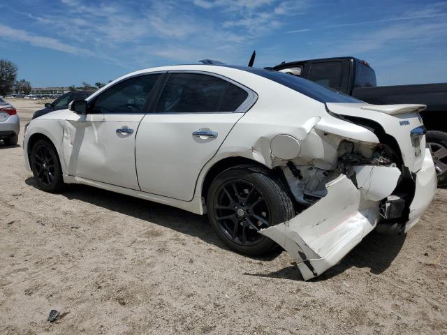 1N4AA5AP9BC809630 - 2011 NISSAN MAXIMA S WHITE photo 2