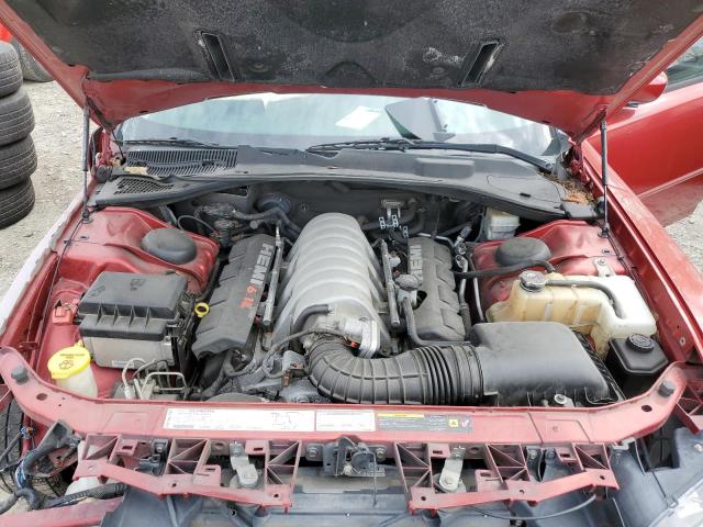 2B3KA73W96H369203 - 2006 DODGE CHARGER SRT-8 RED photo 11