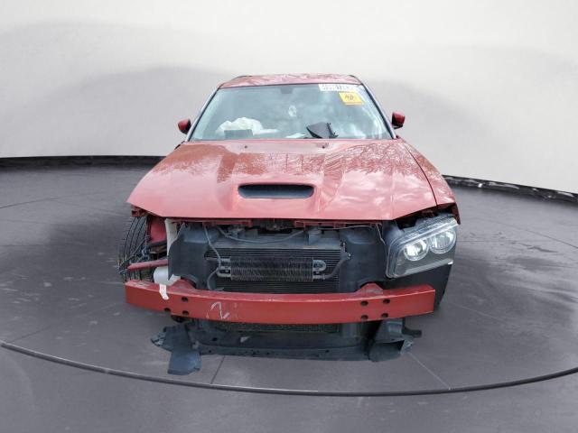 2B3KA73W96H369203 - 2006 DODGE CHARGER SRT-8 RED photo 5